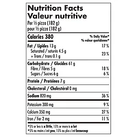 Daiya pizza saveur de cheeseburger sans produits laitiers, végétalien (surgelée) 363g