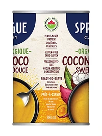 Sprague Soupe au curry et noix de coco biologique