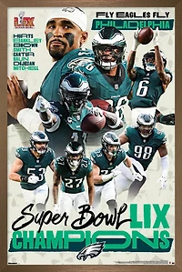 NFL Philadelphia Eagles - Champions du Super Bowl LIX