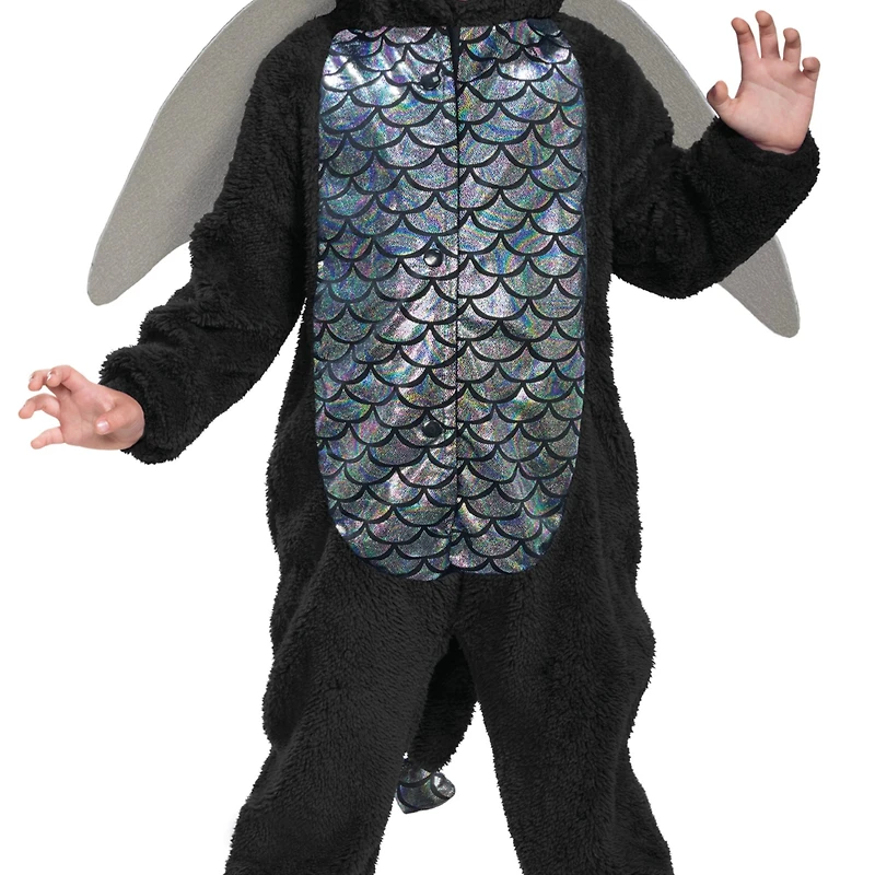 Darkness Dragon Costume, Halloween Costume for Children, Toddler Size 2T.