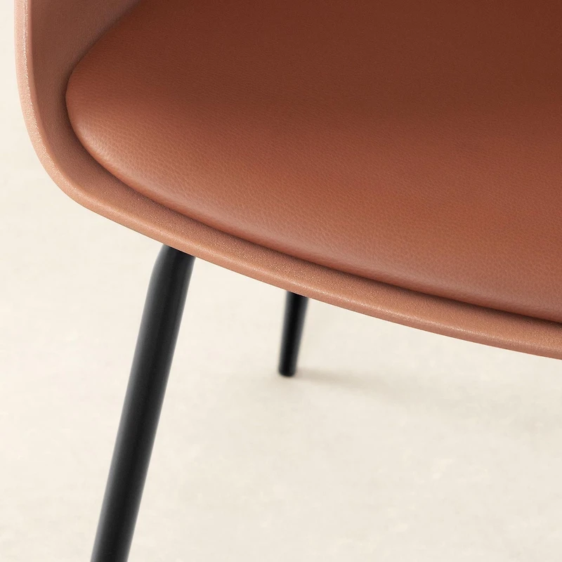 Chair with Metal Legs from the collection Flam South Shore