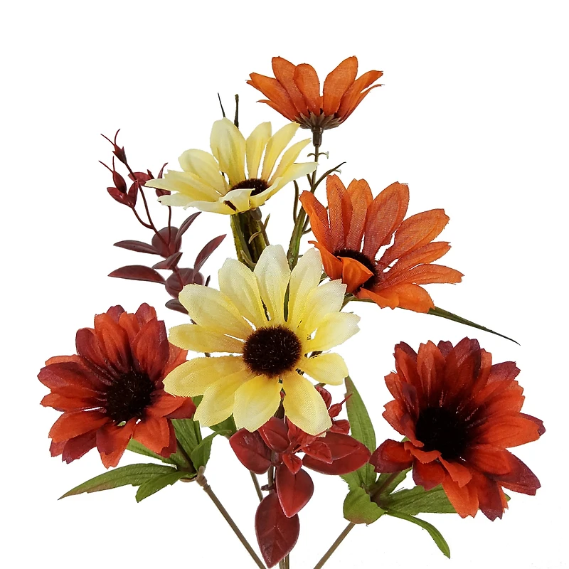 Boutonnière artificielle mixte de marguerites intérieure Mainstays de 35,56 cm, couleur orange MAINSTAYS PL MARGUERITE ORANGE