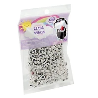 Petites perles blanches avec lettres de l’alphabet par Horizon Group USA