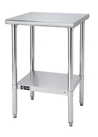 TRINITY – Table de préparation EcoStorage en acier inoxydable, homologuée NSF