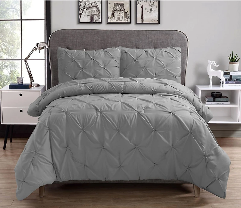 Swift Home Pintuck Comforter Set