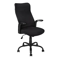 Monarch Specialties Office Chair, Adjustable Height, Swivel, Ergonomic, Armrests, Computer Desk, Work, Metal, Mesh, Black, Contemporary, Modern