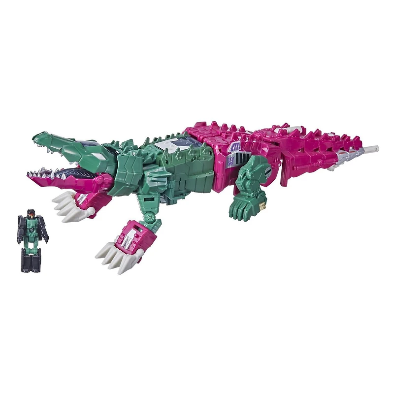 Jouets Transformers Generation, figurine de collection Deluxe Retro Headmaster Skullcruncher, pour adultes et enfants, dès 8 ans, taille de 14 cm