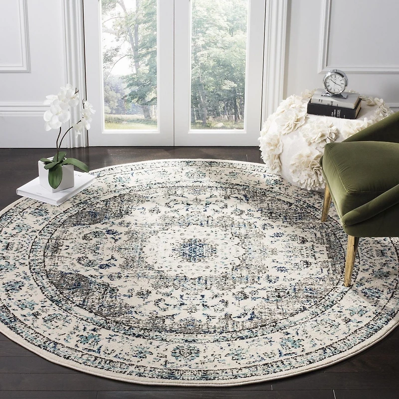 SAFAVIEH Evoke Teale Traditional Area Rug