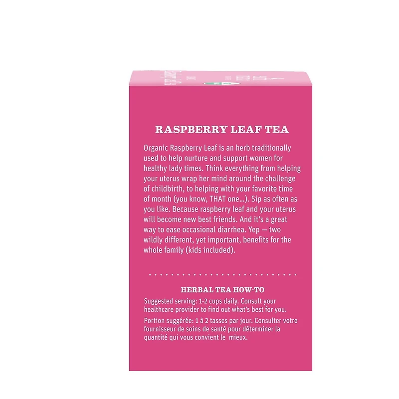 Earth Mama Organic Raspberry Leaf Tea, Organic Herbal Tea
