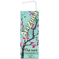 Thé vert infusé de qualité supérieure au ginseng et au miel Arizona 8 X 200ML