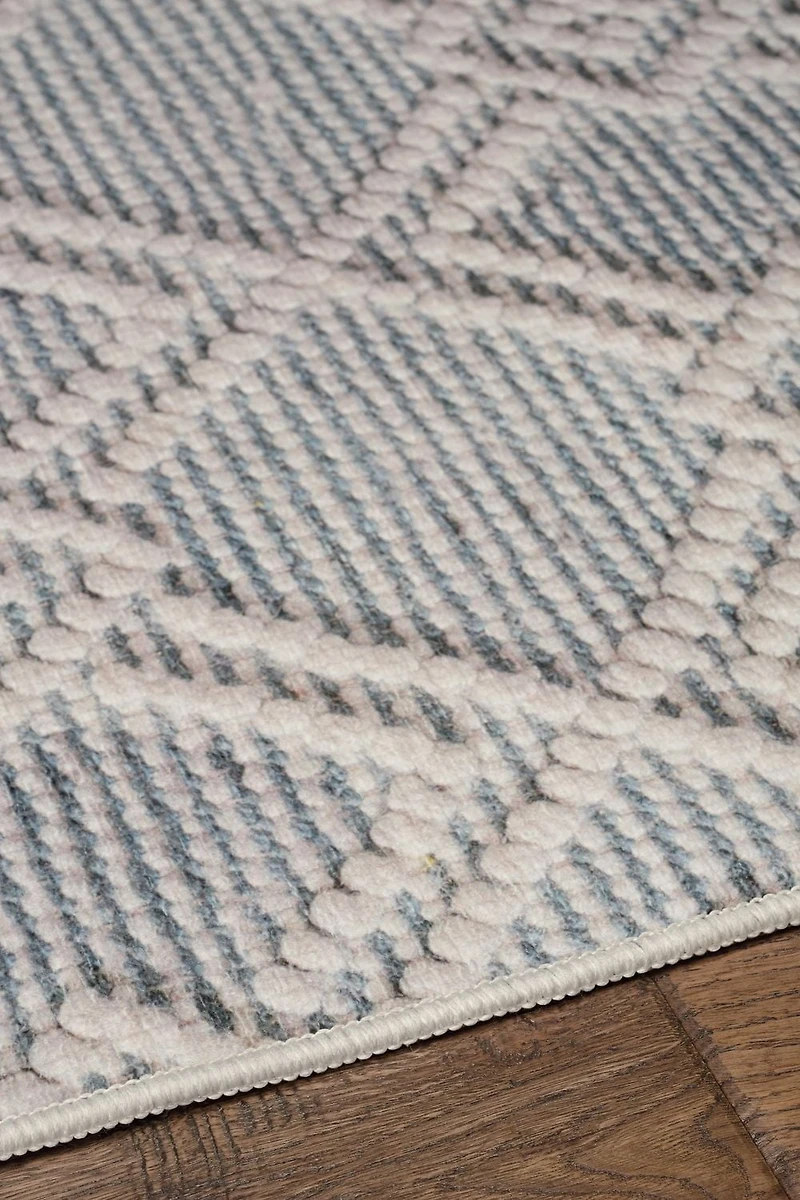 Mirage Helia Cream and Grey 2' x 3' Accent Rug