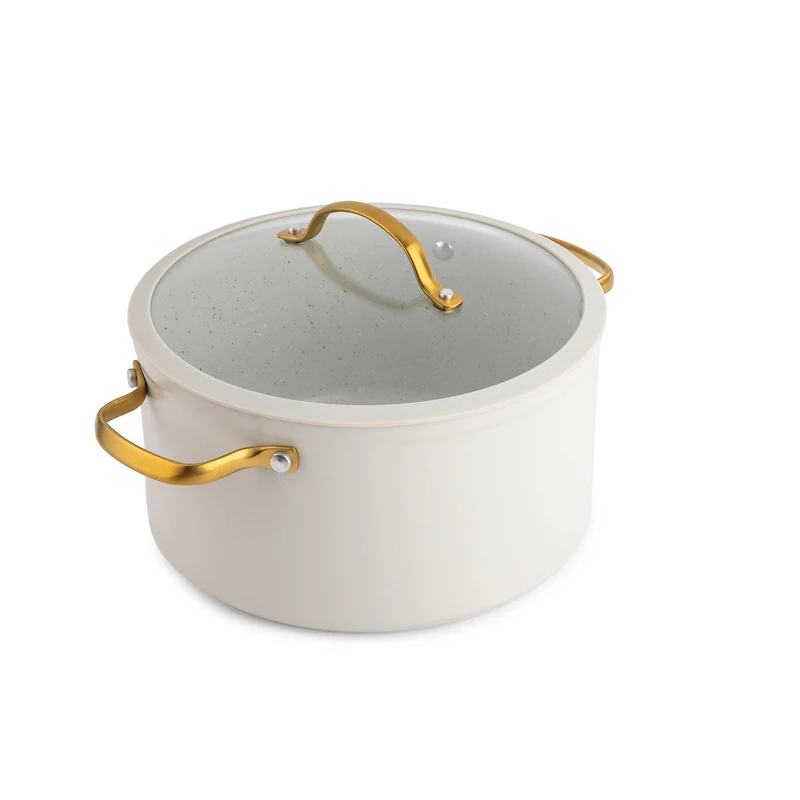 "Thyme & Table 32 Pièces Batterie de Cuisine et Ustensiles de Cuisson Antiadhésifs, Bleu"