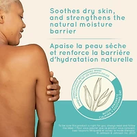 Gel hydratant quotidien Aveeno Calm + Restore, avoine prébiotique, aloès, provitamine B5, soulage la peau sèche et sensible, sans parfum