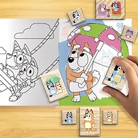 Bluey Wooden Stamp Set