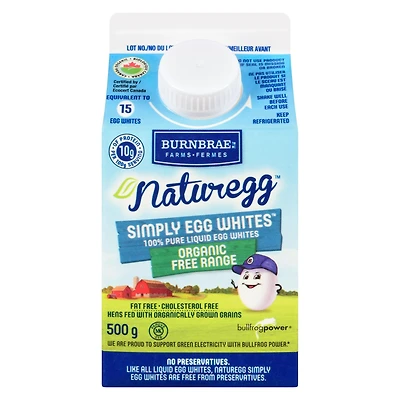 Naturegg Simply Egg  Whites™ Organic Burnbrae Farms