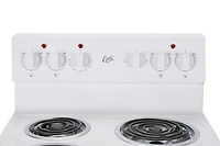Epic White 24" Electric Range