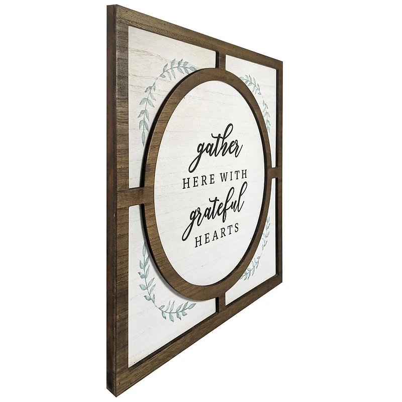 17x17 Gather Here Wall Art