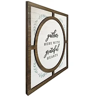 17x17 Gather Here Wall Art