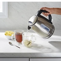 Hamilton Beach 1.7L Stainless Steel Electric Kettle with LED Light Ring 41037C, 1.7L Capacity