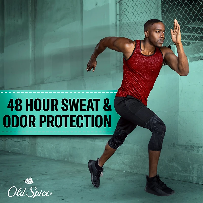 Antisudorifique et désodorisant Old Spice High Endurance pour hommes, protection de 48 heures, parfum Pure Sport 96 g