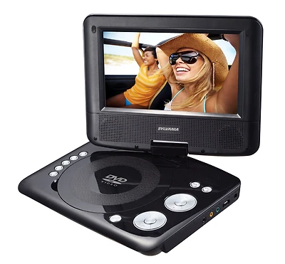 Sylvania 7” Swivel Screen Portable DVD Player - SDVD7073