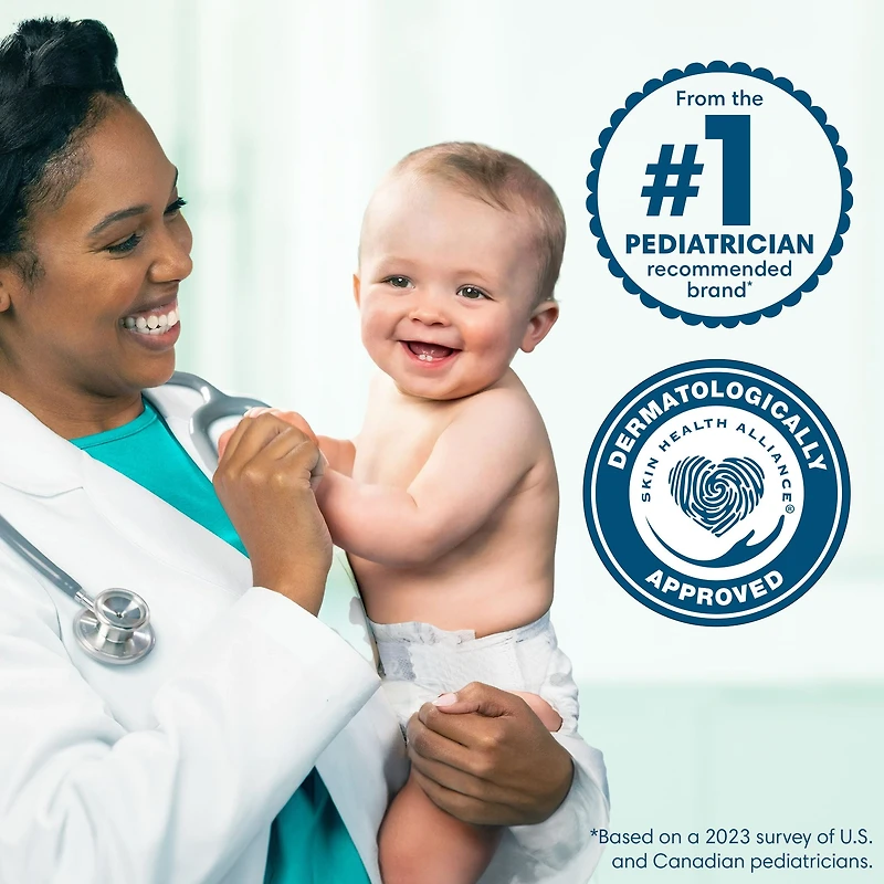 Pampers Pure Baby Diapers, Size 2 (12-18 lbs), 186, Up to 100% Leakproof, Premium Hypoallergenic Soft Diapers