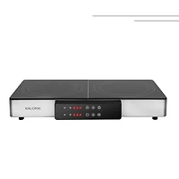 Kalorik MAXX® 2-in-1 Electric Griddle & Double Cooktop GR 52470 SS