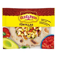 Tortillas souples moyennes d'Old El Paso 12 tortillas, 297 g