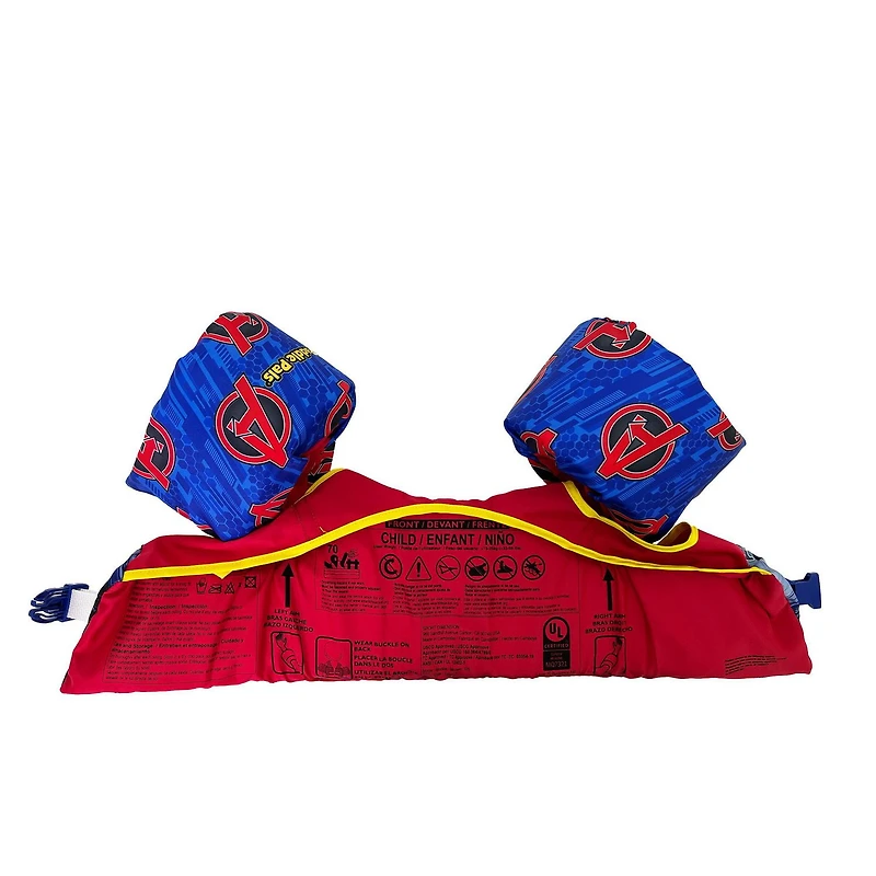 Marvel Spider-Man Paddle Pal Patented Swim Jacket