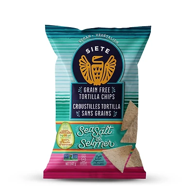 Grain Free Tortilla Chips - Sea Salt, 142g