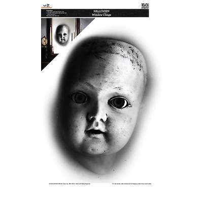 Way to Celebrate Baby Face Window Cling