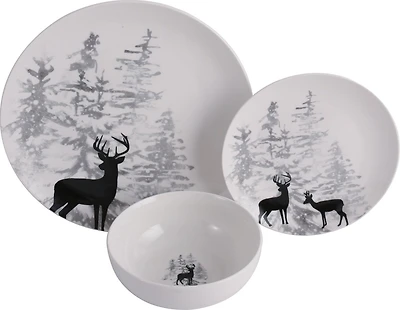 12 PCS ENSEMBLE DE VAISSELLE