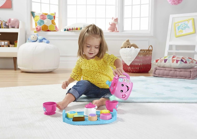 Fisher-Price Rires et Éveil Service à thé Bonnes Manières – Édition Française