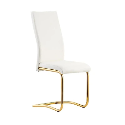 Chaise de salle à manger Accord White Gold de Canadian Furniture (ensemble de 2)