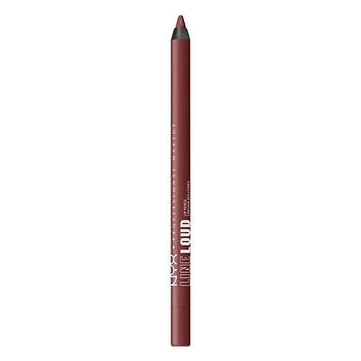 NYX PROFESSIONAL MAKEUP, Line Loud, Crayon pour lèvres hydrofuge, Infusé de Vitamine E, Formule végétalienne