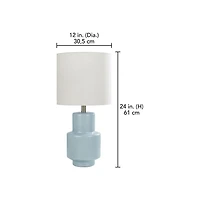 Lampe de table HOMETRENDS 61 cm, céramique