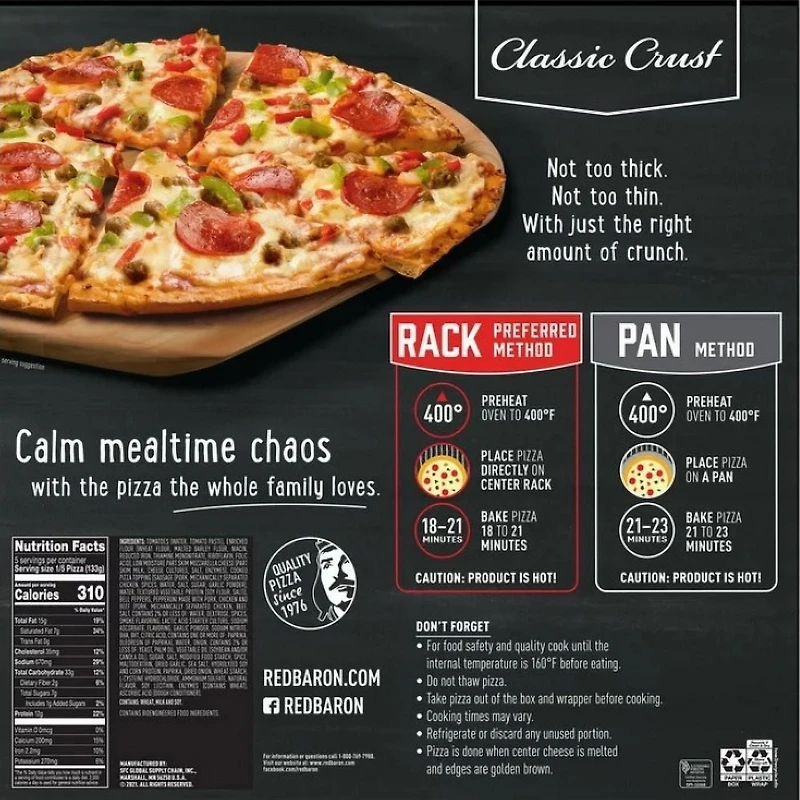 Red Baron Classique Cust Suprême Red Baron Classique Cust Suprême