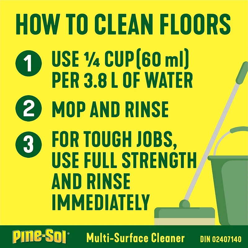 Pine-Sol Multi-Surface Cleaner, Original Scent, 4.25 L, Kills 99.9% of germs*