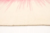 ECARPETGALLERY Tapis Fait à la Main pour Salon, Salle à Manger et Chambre à Coucher Transitionnel Collection Ankara 5'6" x 8'0" en Ivoire