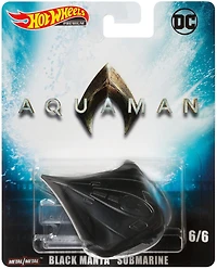 Hot Wheels Aquaman Véhicule Sous-marin Black Manta