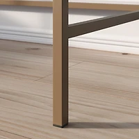 Sauder International Lux Writing Desk, Sindoori Mango, 431300