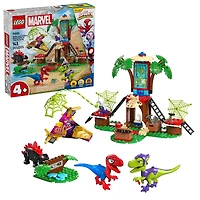 LEGO Spidey Le combat des raptors de Spidey et Gobby au QG dans l’arbre 11200 Ensemble de construction (143 pièces)