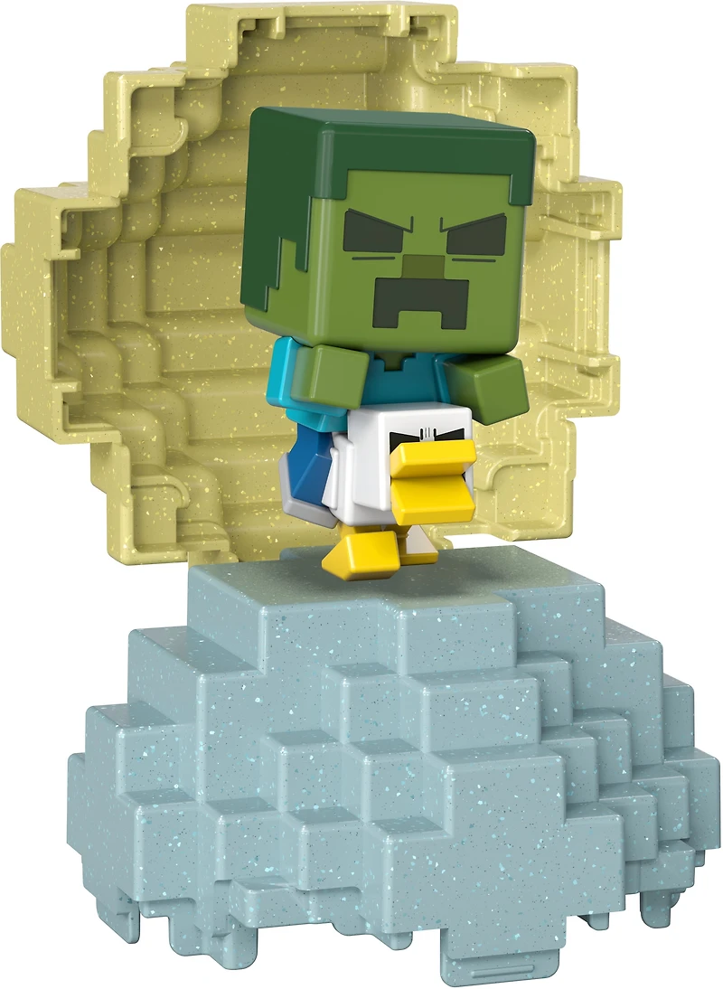 Minecraft – Mode Mini – Œuf de créature, figurine Mini surprise