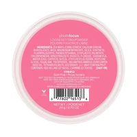 Photo Focus Loose Setting Powder - Soft Pink, Radiant setting powder