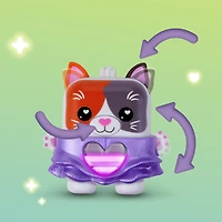 Hasbro Nano-mals Purrnelope la chatte tricolore, compagnon électronique