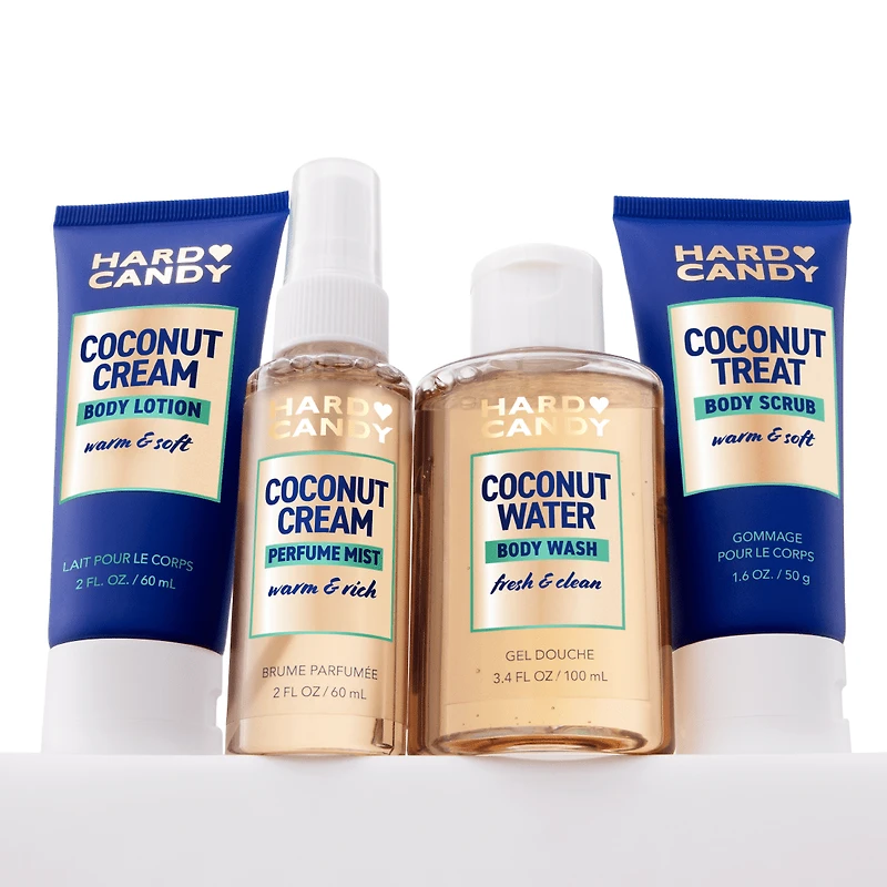 Hard Candy Coffret-cadeau Everything Shower, Toast à la noix de coco