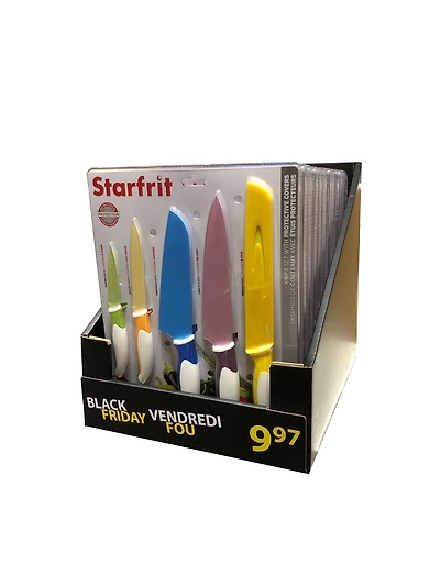 Starfrit 10pc Carbon Steel Knife Set