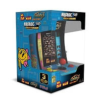Arcade1Up Class of ‘81 Ms. PAC-MAN / GALAGA Countercade – 3 Classic Games, Retro Game Console for Home, Portable Console with 7-inch Screen, Table-top Video Game for Game Room