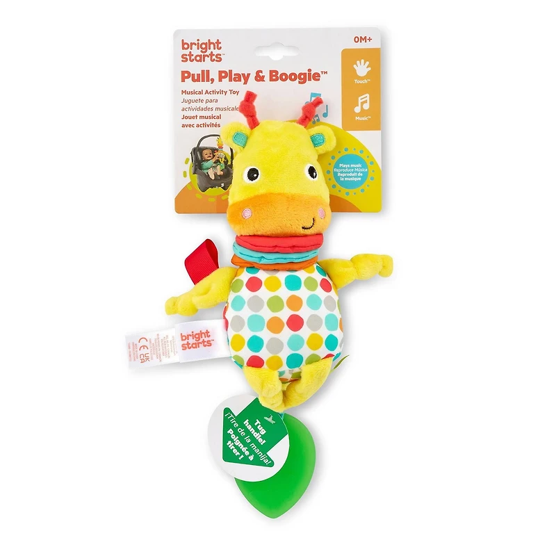 Bright Starts - Jouet d'activité musicale Pull, Play & Boogie™