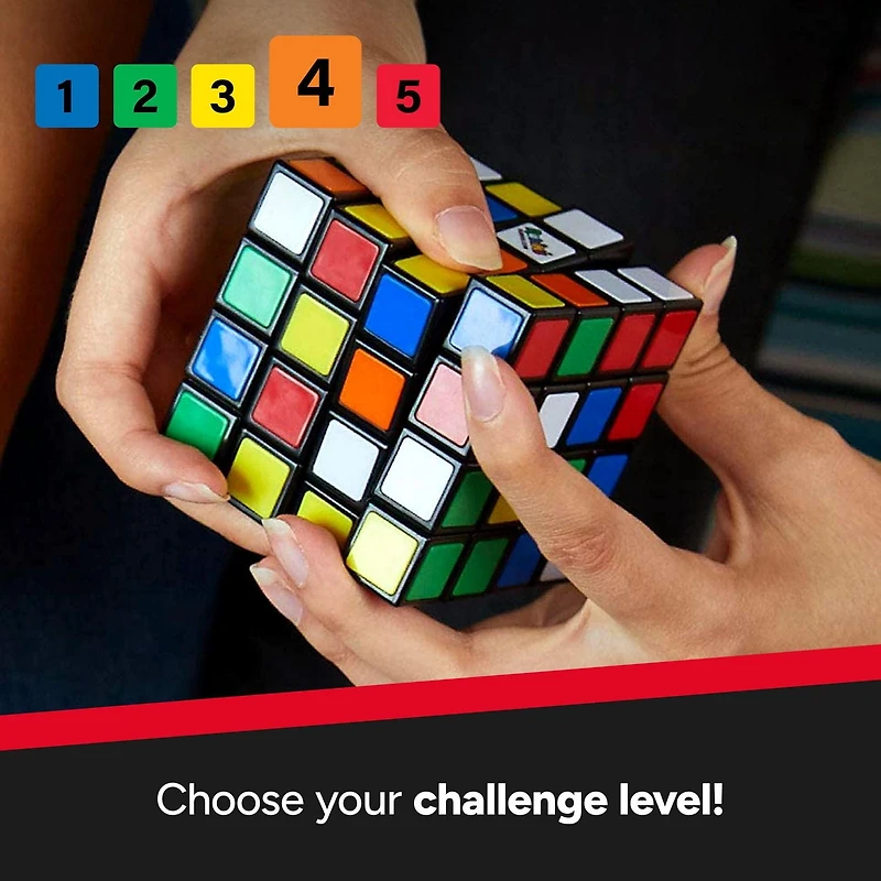 Rubik’s Cube, 4x4 Master Cube Colour-Matching Puzzle, Bigger Bolder Version of the Classic, Rubik’s Cube 4x4 Puzzle
